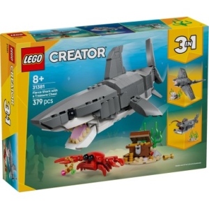 31381 Creator Squalo Con Scrigno Del Tesoro - Lego