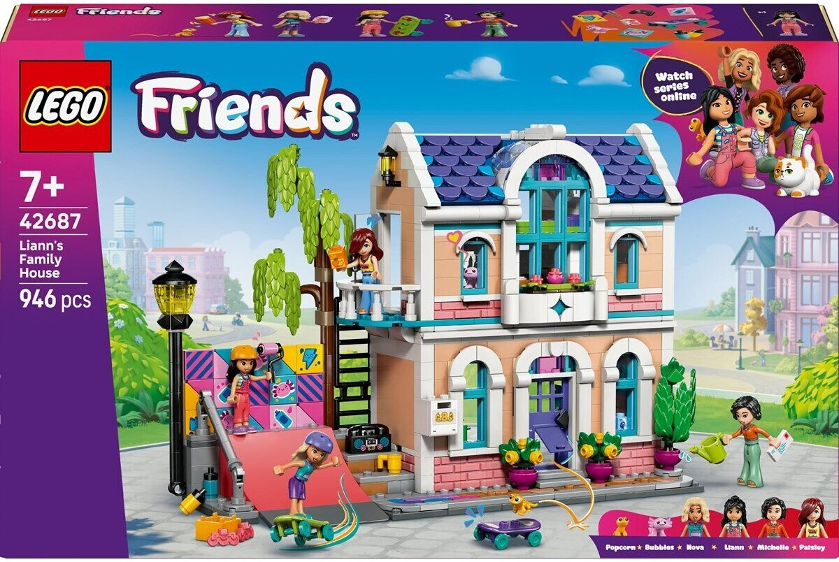 42687 Friends Casa Della Famiglia Di Liann - Lego