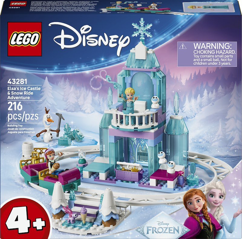 43281 Disney Castello Di Ghiaccio Di Elsa E Avventura Sulla Neve - Lego