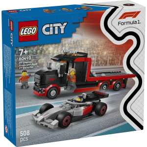 60493 City Display Truck F1 Con Auto Da Corsa Audi F1 - Lego