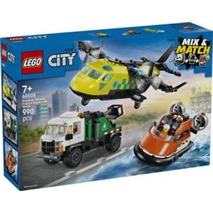60505 City Remix Aereo Camion Di Servizio E Hovercratf - Lego
