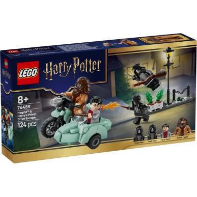 76459 Harry Potter Fuga Da Privet Drive Di Hagrid E Harry - Lego