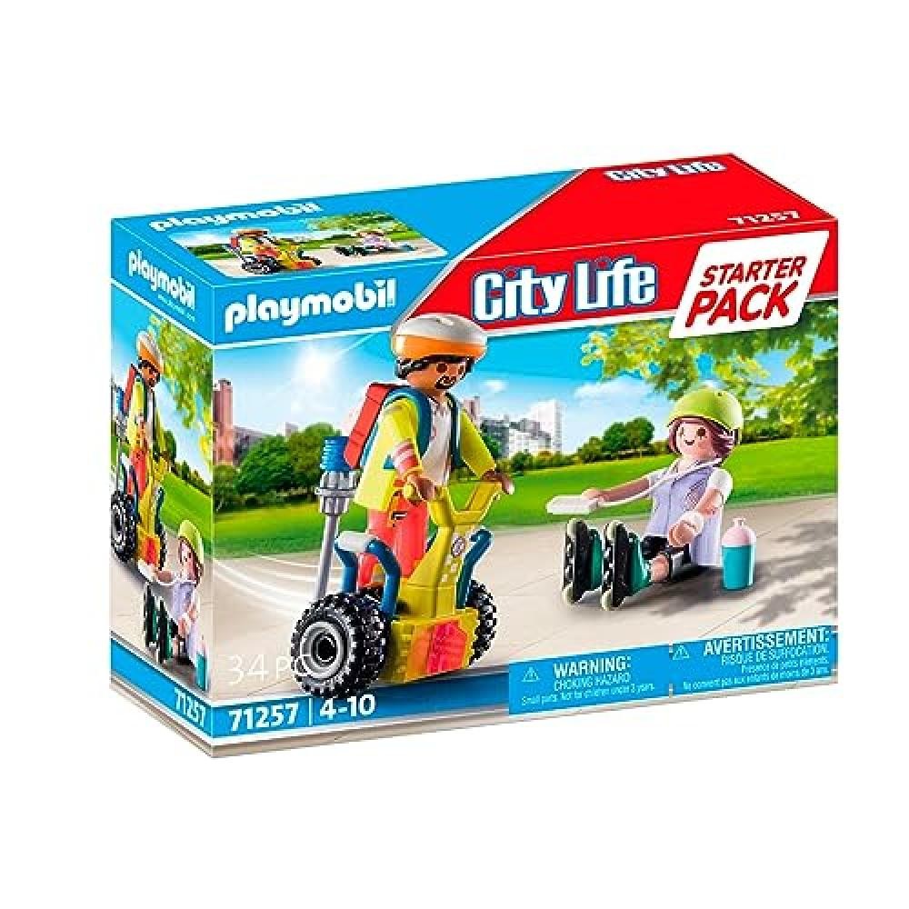 71257 Starter Pack Soccorso In Segway - Playmobil