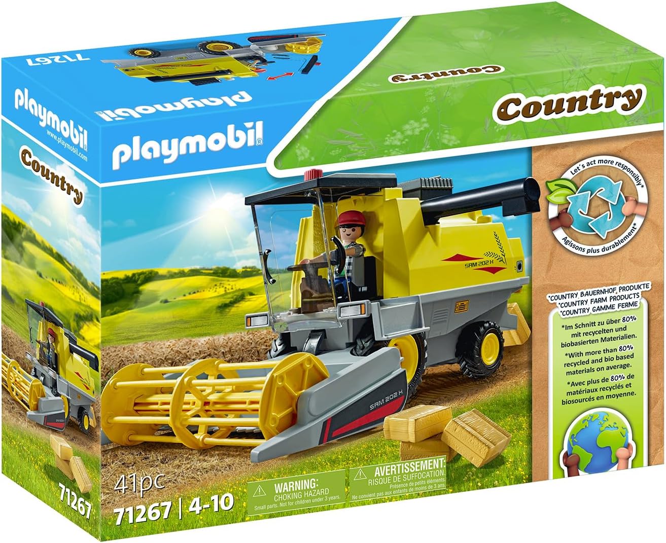71267 Mietitrebbia - Playmobil
