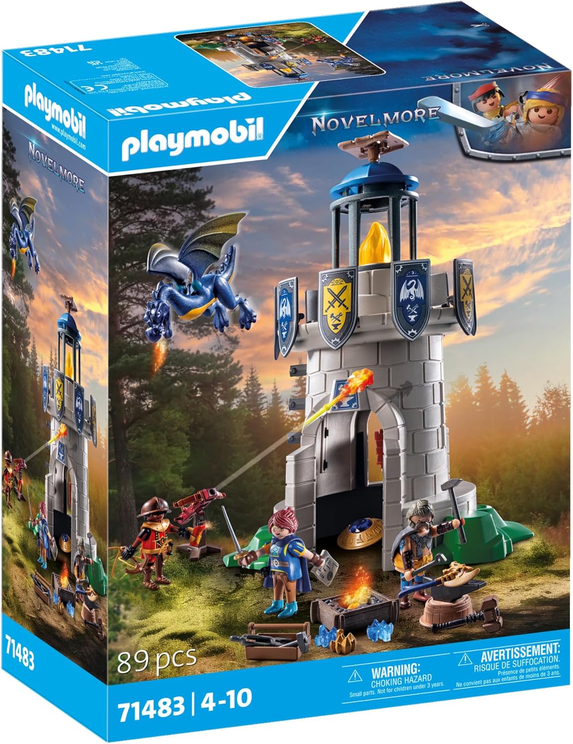 71483 Torre Dei Cavalieri Con Drago - Playmobil