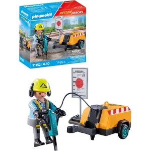71752 Lavoratore Con Martello Pneumatico - Playmobil