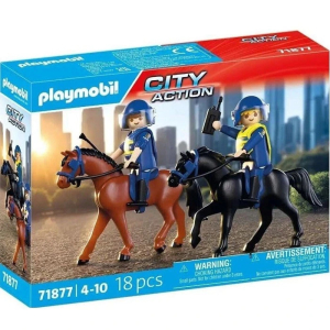 71877 Poliziotti A Cavallo - Playmobil