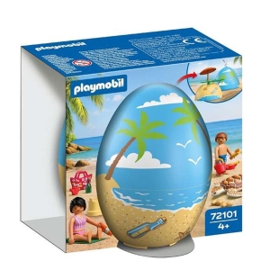 72101 Uovo Gioco: Vacanze Al Mare - Playmobil