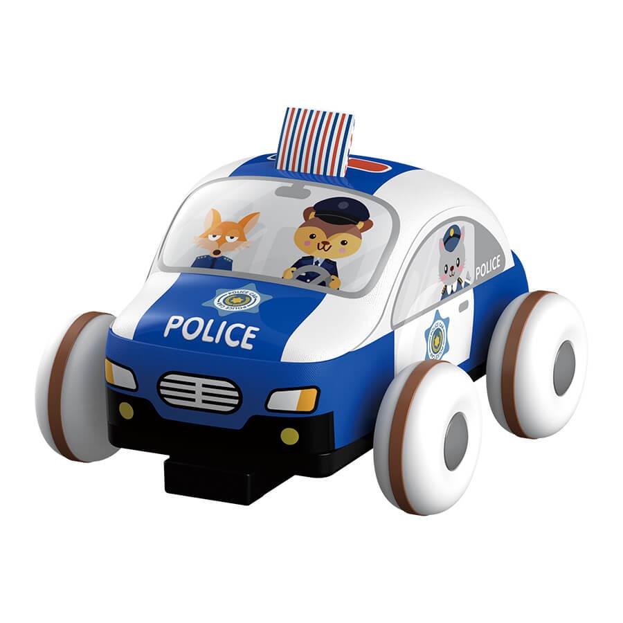 Auto Della Polizia Soft Con Radiocomando - Eurekakids - immagine 2