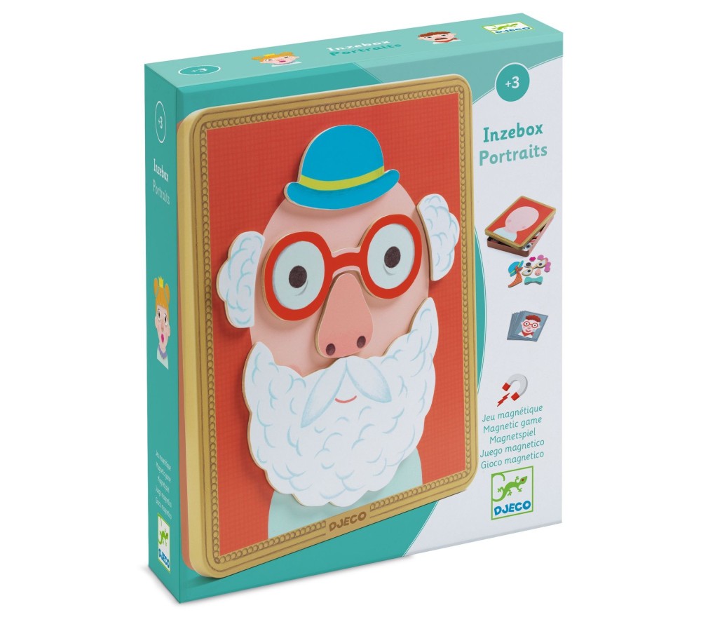 Gioco Magnetico Ritratti - Djeco