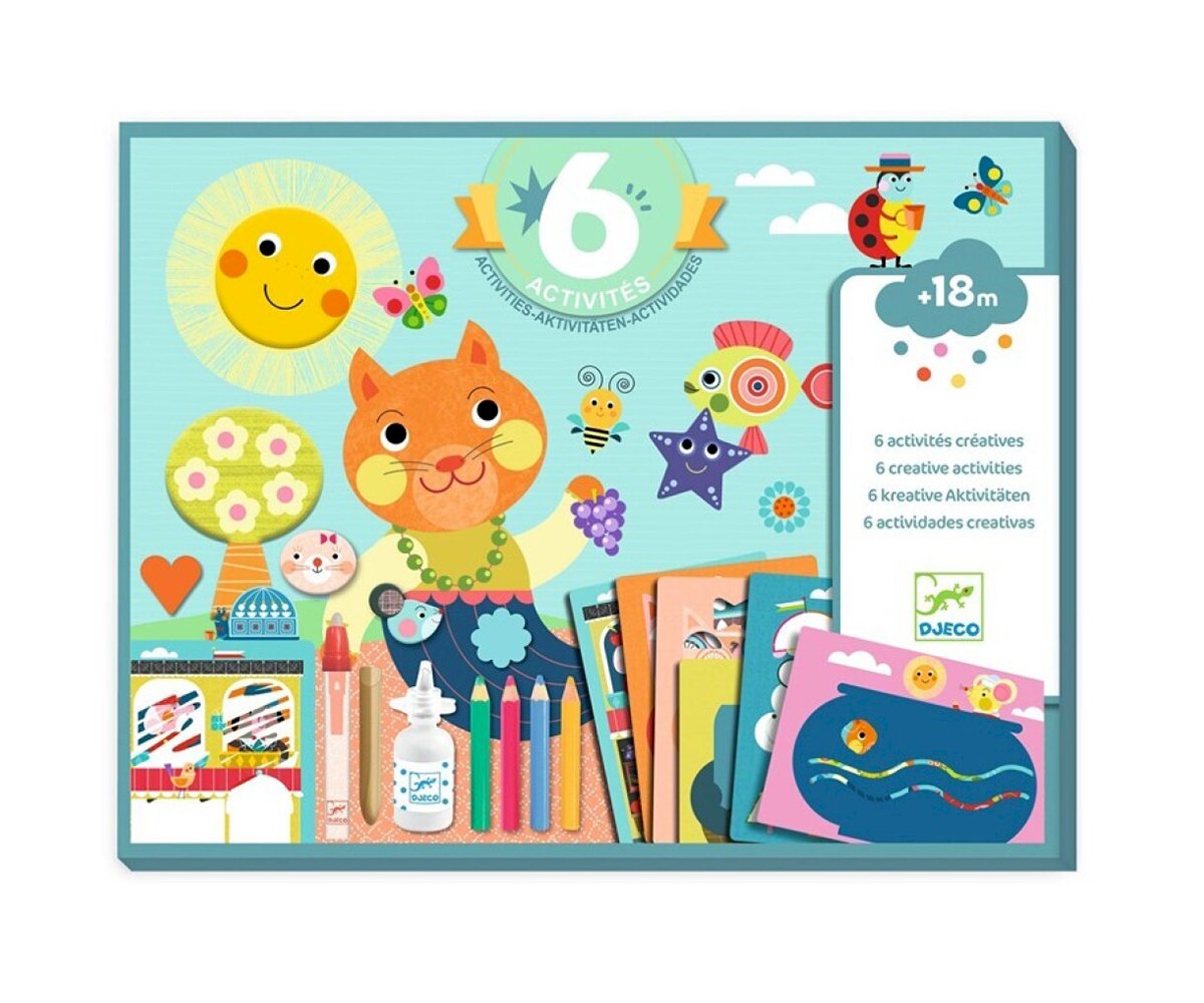 Kit Multi-Attività Gatto E I Suoi Amici - Djeco