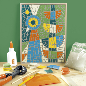 Mosaico Con Cornice In Legno - Djeco