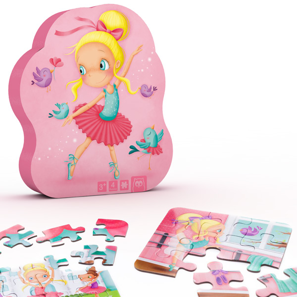 Puzzle Evolutivo Ballerina - Eurekakids