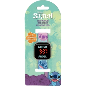 Orologio A Led Stitch Angel - Kids Licensing