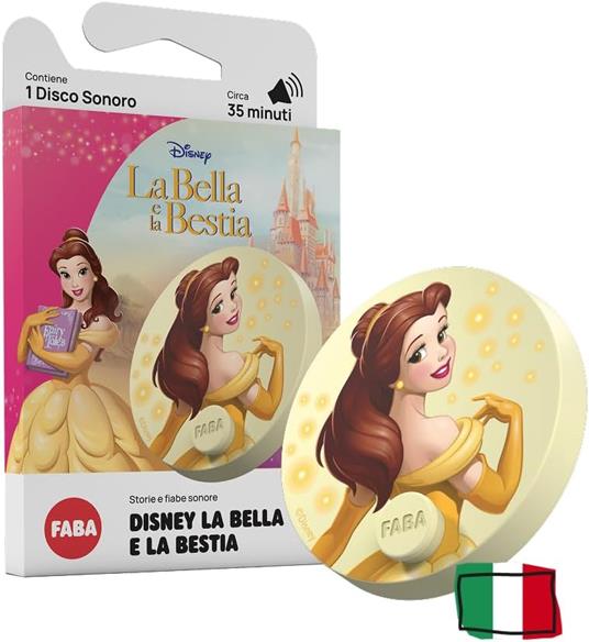 Disco La Bella E La Bestia Per Raccontastorie - Faba