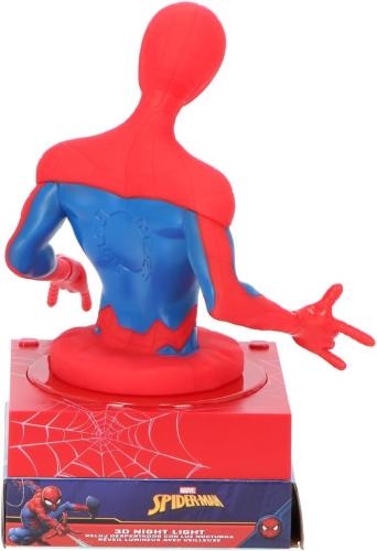 Sveglia Con Luce Notturna Spiderman - Kids Licensing - immagine 2