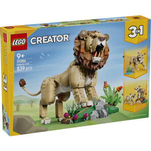 31386 Creator Animali Selvatici: Leone Maestoso - Lego