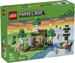 21593 Minecraft Avventura Della Prima Notte - Lego