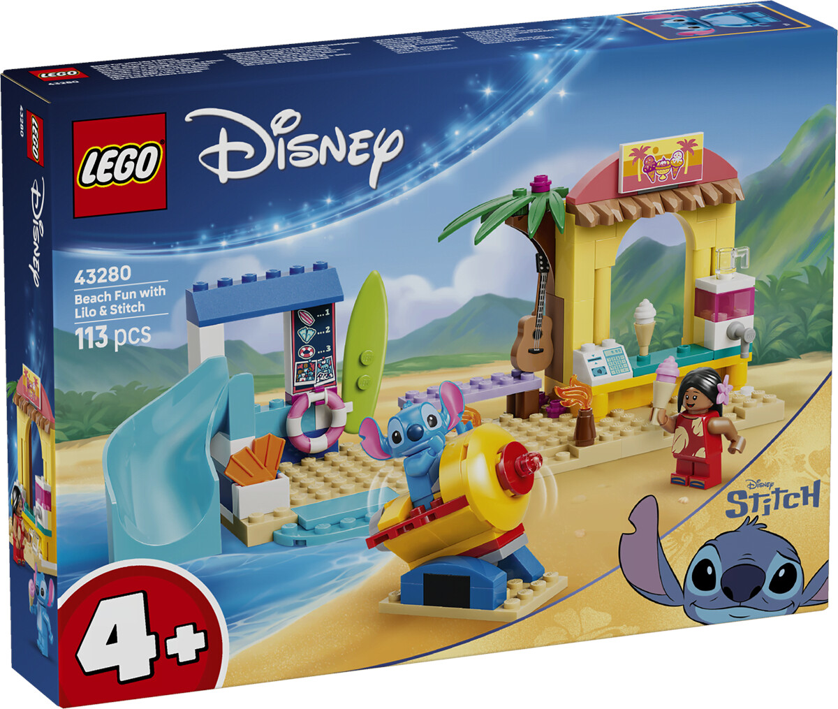 43280 Disney Divertimento In Spiaggia Con Lilo E Stitch - Lego