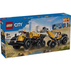60494 City Camion Ribaltabile E Pala Meccanica - Lego