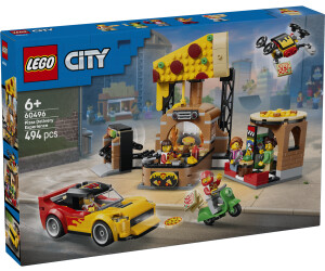 60496 City Centro Di Consegna Pizze Con Veicoli - Lego