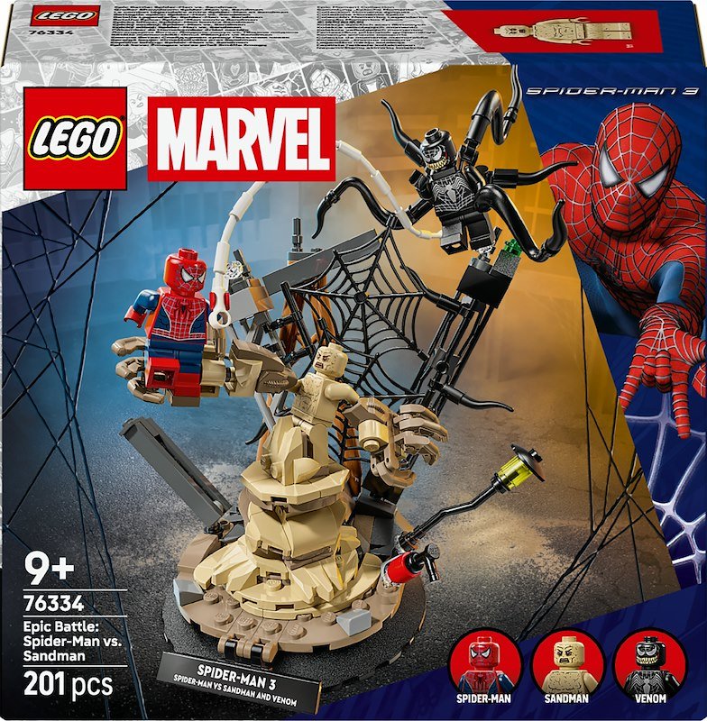 76334 Marvel Battaglia Epica: Spiderman Vs. Sandman - Lego