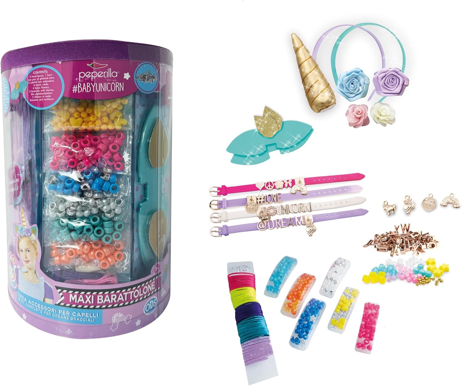 Maxi Barattolone Baby Unicorni - Ods