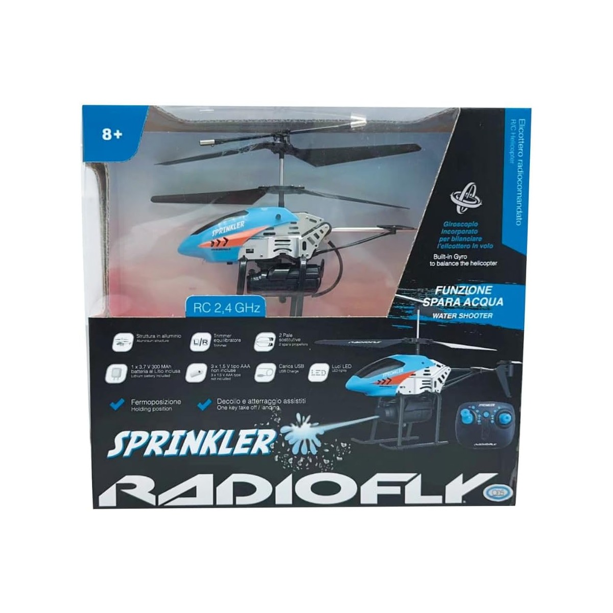 Elicottero Sprinkler Radiocomandato - Ods - immagine 2