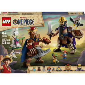 75644 One Piece Dori Contro Brogi Giganti Di Little Garden - Lego