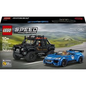 77264 Speed Champions Jaguar Project 7 E Land Rover Defender - Lego