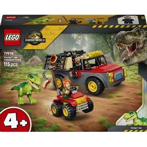 77978 Jurassic World Camion Da Trasporto Per Il Giovane T. Rex - Lego