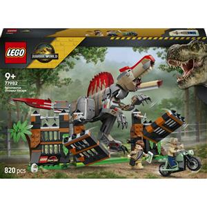77982 Jurassic World Fuga Dal Dinosauro Spinosauro - Lego