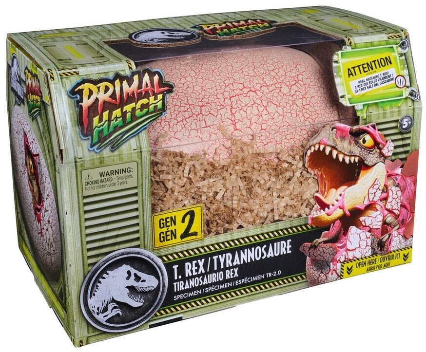 Primal Hatch Uovo T-Rex - Spinmaster