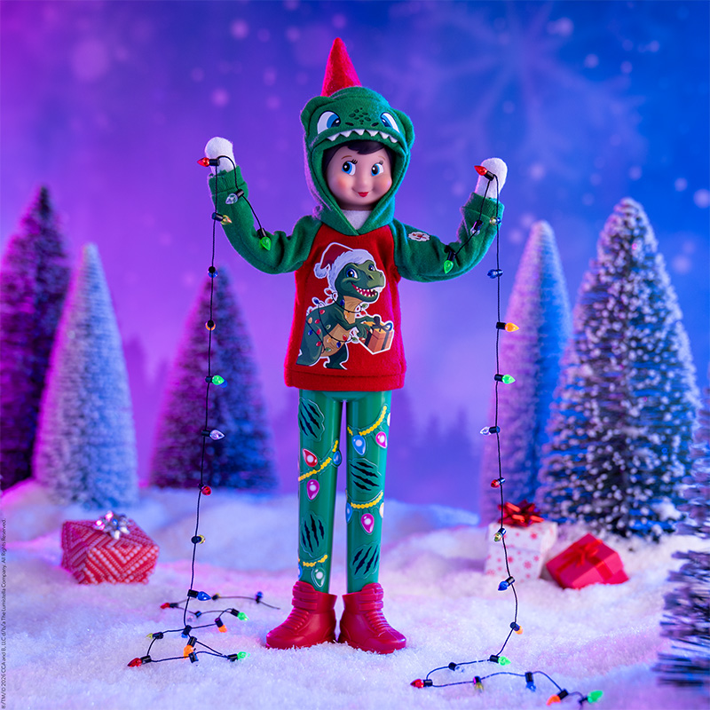 Abito Dinosauro Elf On The Shelf - Creativamente