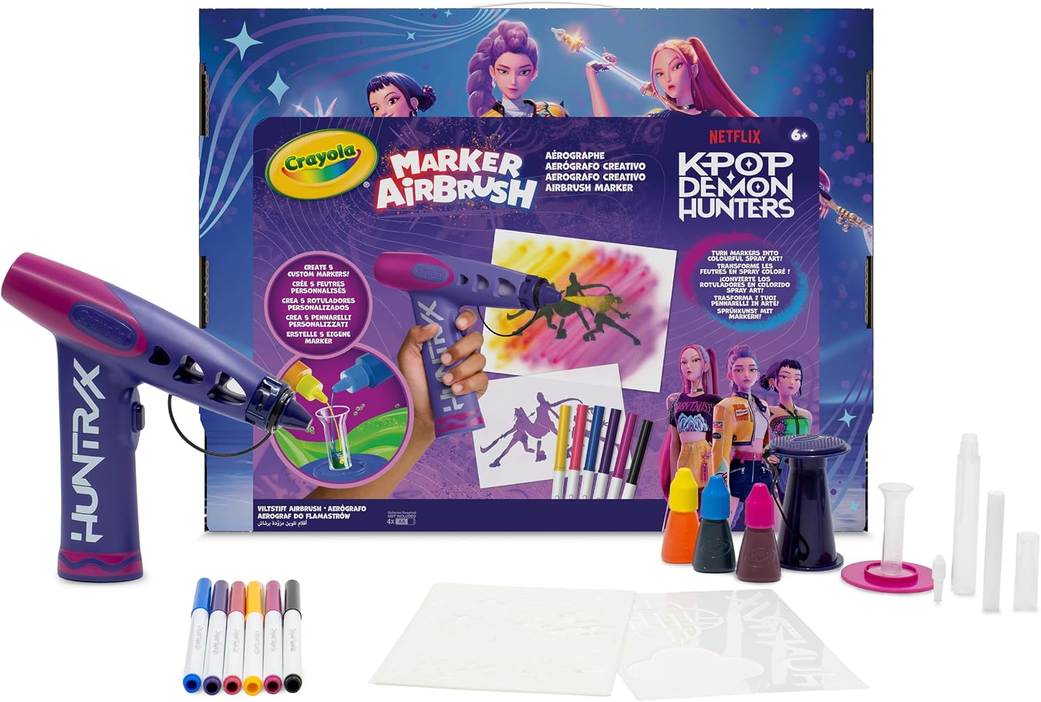 Aerografo Creativo K-Pop Demon Hunters - Crayola