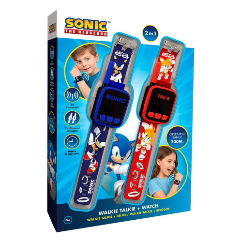Walkie Talkie Wathc Sonic - Kids Licensing - immagine 2